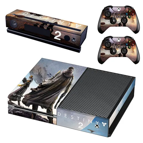 Игра Destiny 2 наклейка на кожу для Microsoft Xbox One консоли и 2 контроллера для Xbox One Skins стикер s винил - Цвет: GSTM1291
