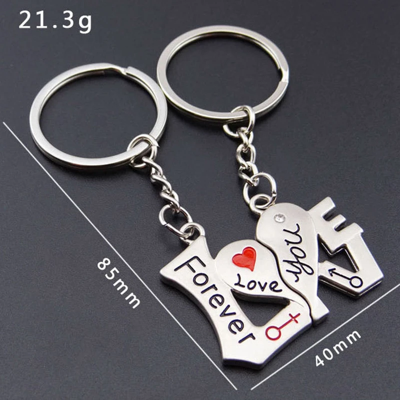 1 пара брелки для ключей в виде сердца | Украшения и аксессуары