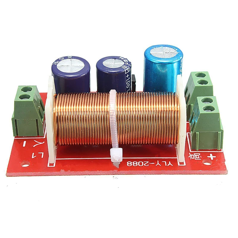 Новый Регулируемый тройной/бас-преобразователь частоты 1 шт. 2-полосный динамик