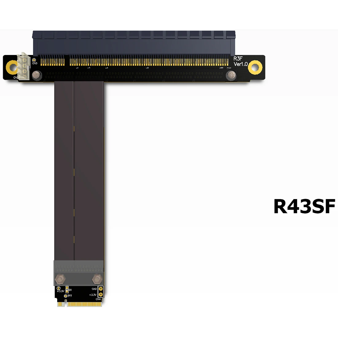 Карта расширения для BTC Mining M2 2230 2280 PCI E 3 0 32G/bps M.2 NGFF NVMe на PCIe x16 кабель SATA