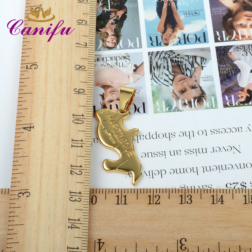 Canifu горячая распродажа Новое поступление золотой цвет кулон Мартиника Форма