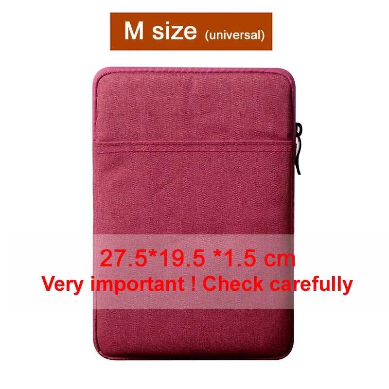 10-Red-ND Рукав сумка чехол для Amazon Kindle Fire/Kindle Fire HD 10 /Fire 7/HD 8 /HD6 HD8 HDX 7 8,9/Paperwhite 1/2/3/4 все чехол для планшета - Цвет: 10-Red-ND