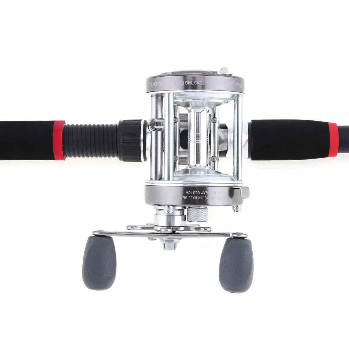 

Full Metal Drum Fishing Reel Centrifugal Mechanical Dual Braking System 60# 2+1 BB 4.2:1 Trolling Casting Sea / Boat Wheel