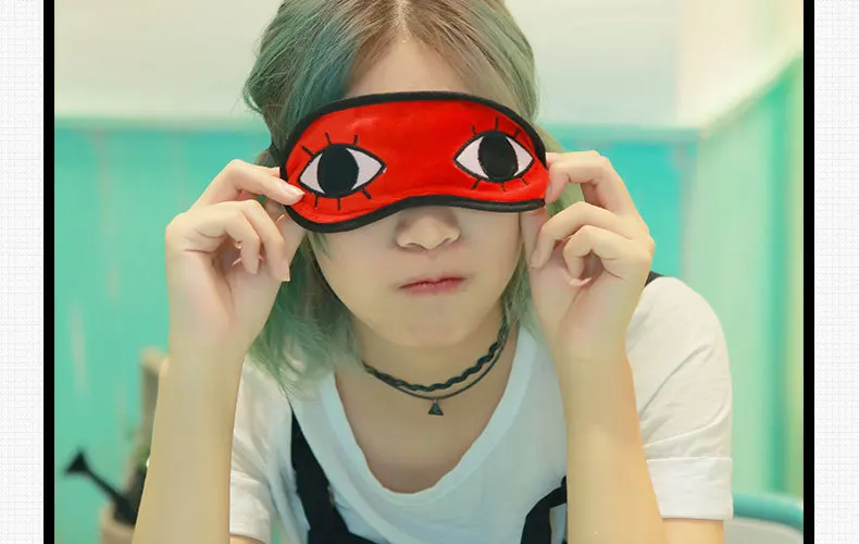 Аниме гинтама маска для глаз Okita Sougo мультфильм DIY 10 см cos Реквизит повязка на глаза эластичный пояс дорожная маска для сна модная забавная маска для глаз