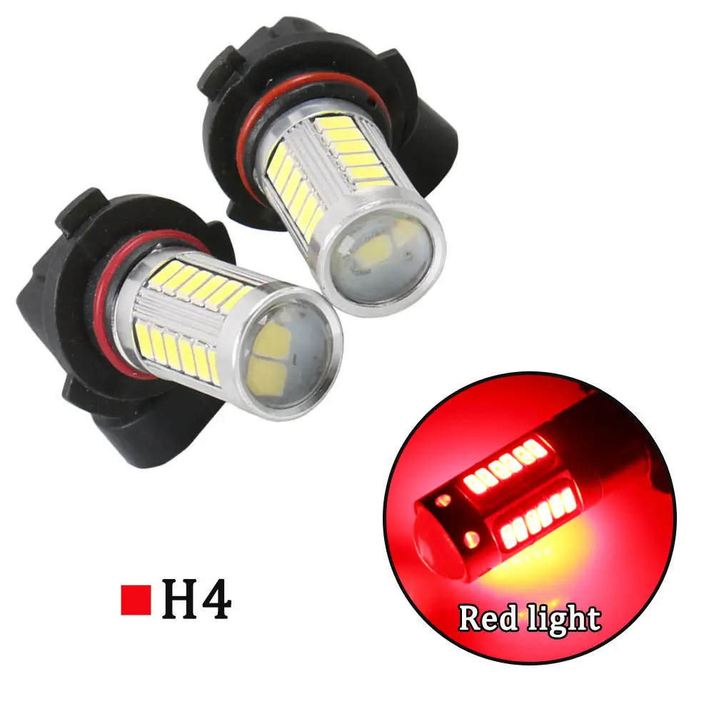 H4 33 SMD 5630 Светодиодный 14 Вт 1000LM автомобильные лампы противотуманного