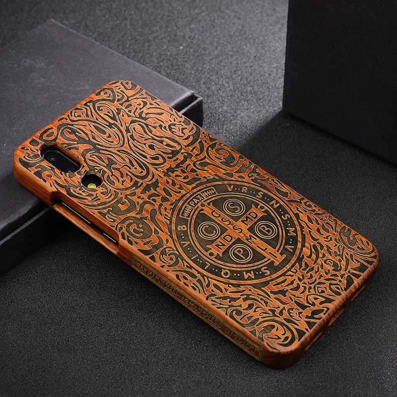 Чехлы Rejaski с текстурой натурального дерева для Huawei P20 Pro Мягкий Деревянный Новый