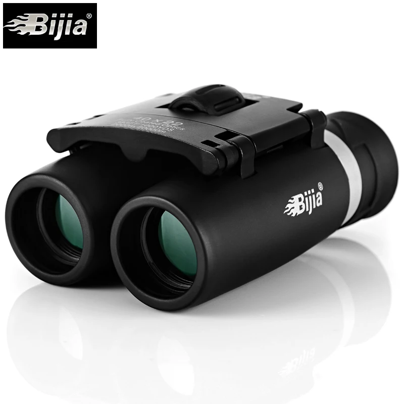 BIJIA 8x22 Высокое качество HD легкий портативный бинокулярный складной компактный