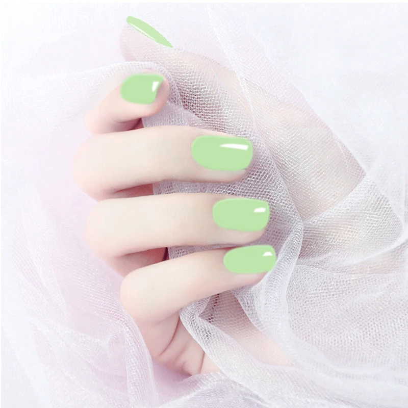 15ml зеленая серия маникюр лак для ногтей