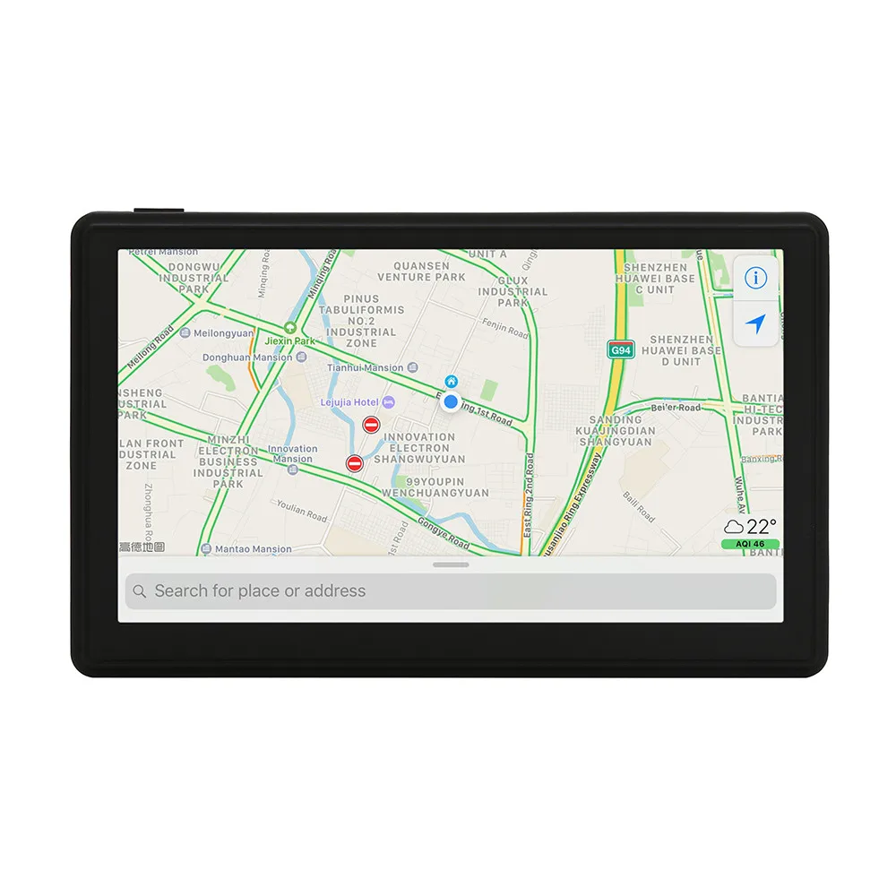 7 дюймов gps навигатор для машины навигация 8 Гб автомобиля Bluetooth спутниковой