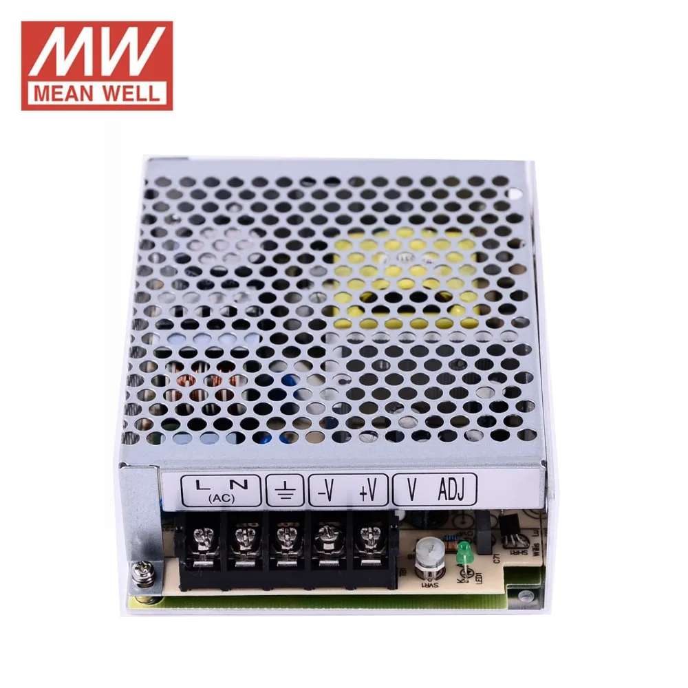 блок питания 12 вольт Оригинал Mean Well RS-75-12 один выход В 72 Вт 6А Питания UL TUV CB EMC CE
