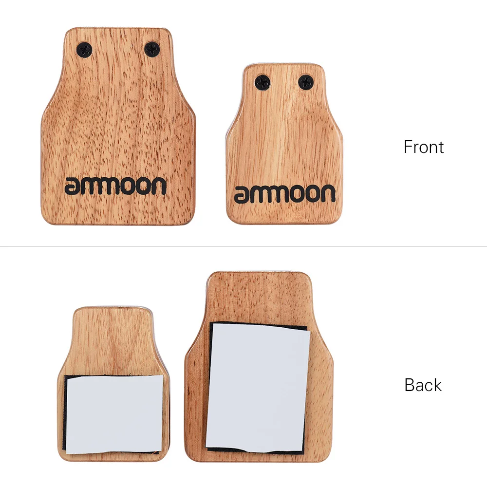 Ammoon большой и средний 2 шт. Cajon Box Аксессуар для барабана кастеты ручных