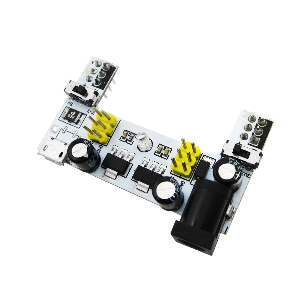 MB102 DC 7-12V Micro USB интерфейс макетная плата модуль питания MB-102 2-канальная |