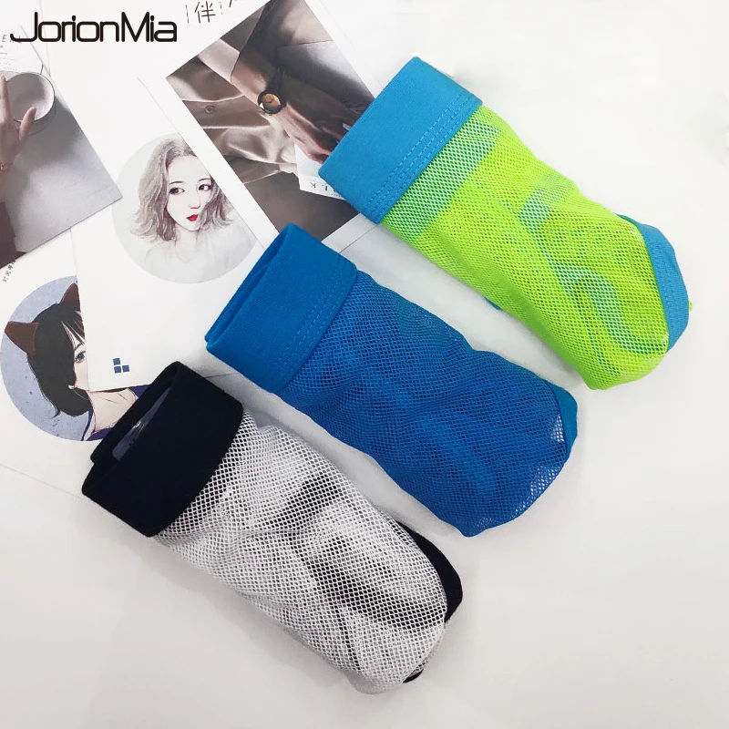 3 шт./лот сексуальное мужское нижнее белье мужские дышащие сетчатые Боксеры Шорты