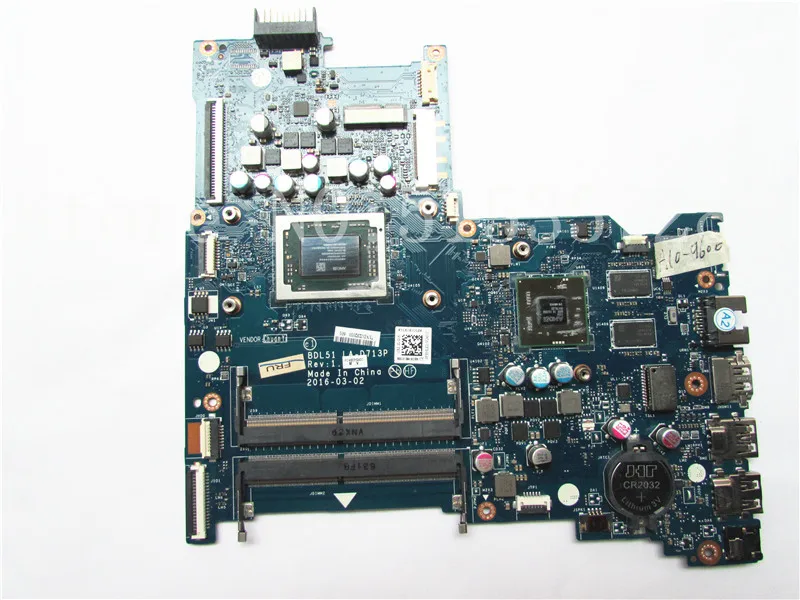 For HP 15-ba021cy Laptop motherbard 854960-601 860336-601 BDL51 LA-D713P | Компьютеры и офис
