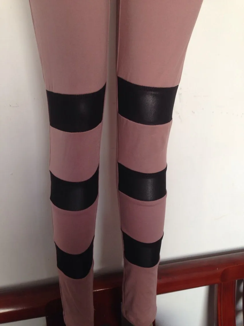 

womens bottoms high elastic pants capris comfortable leggings the european and american style popular print free shipping