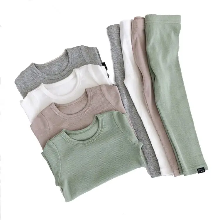 

New Fashion Baby Girl pajamas For Kids Boys Children Clothes Autumn Winter Toddler Set Pink Soft Comfortable Long sleeve 7 Years