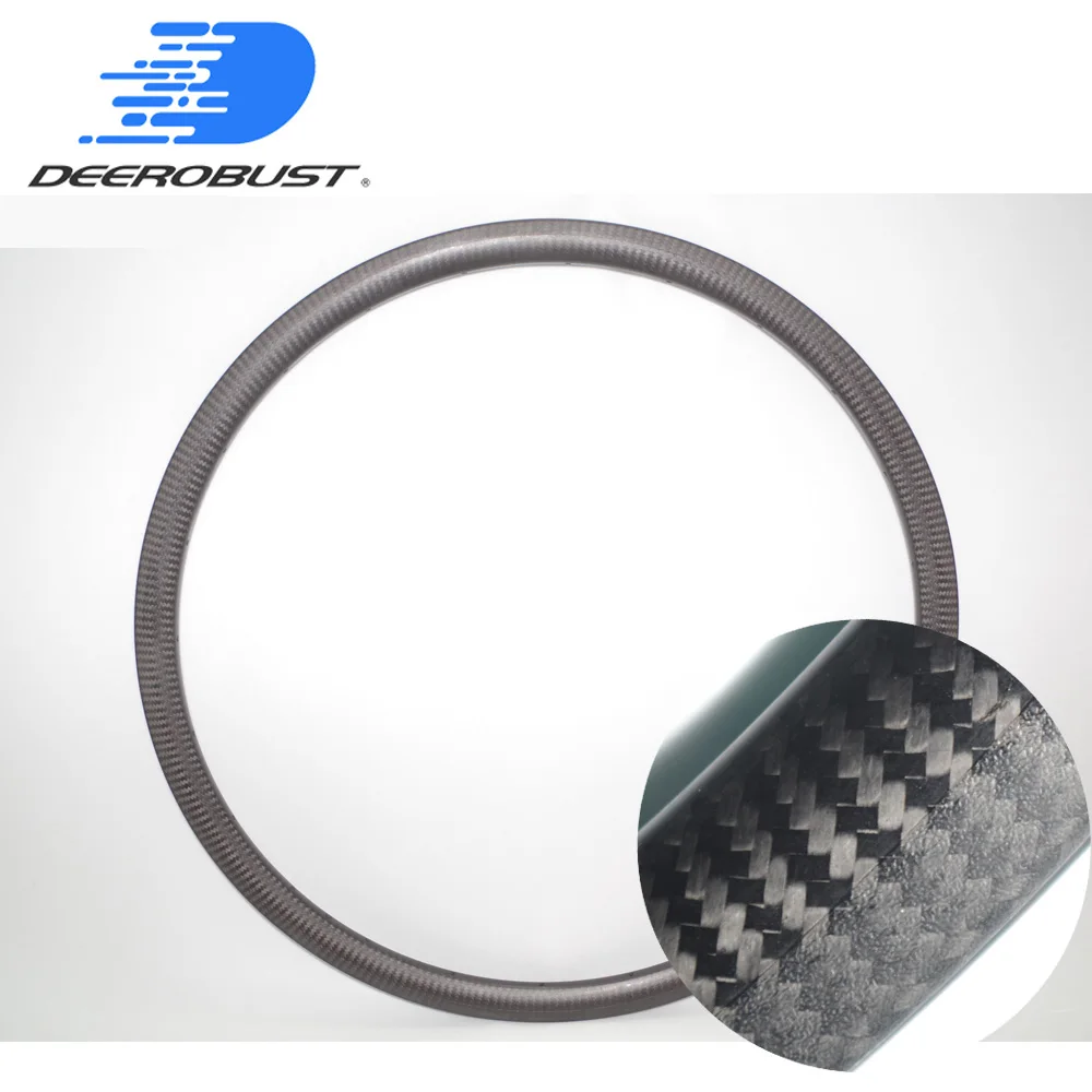 Без горения 700c 30 мм Глубокий 23 широкий углеродный шоссейный велосипед диски