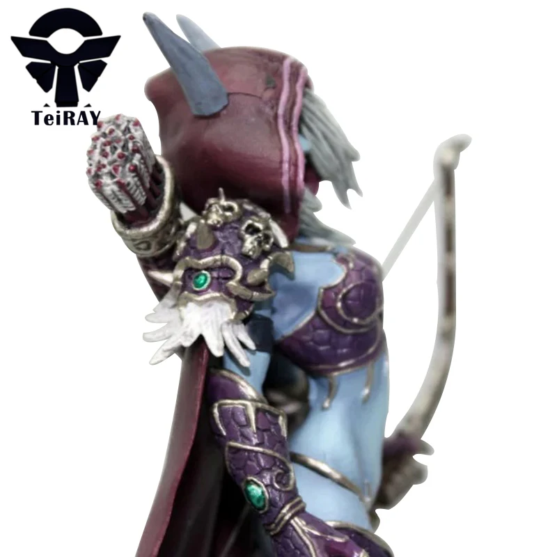 Игра WOW Lich King Sylvanas Windrunner Figma Аниме Darkness Ranger леди ПВХ фигурку игрушки Brinquedos Дети