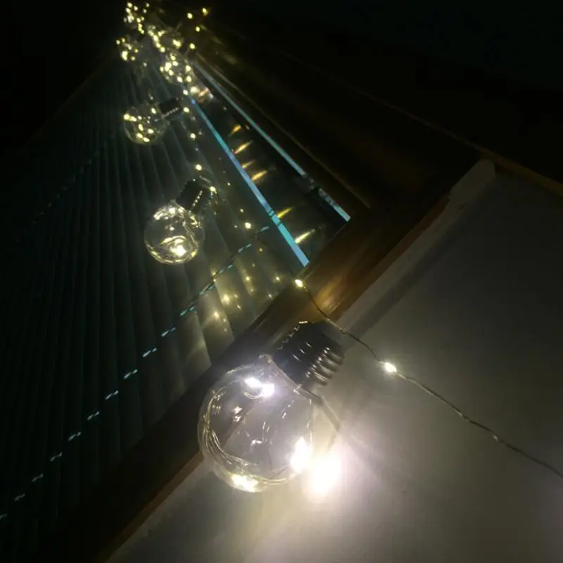 LumiParty LED батарея G45 коробка шариковая лампочка гирлянда для украшения сада дома
