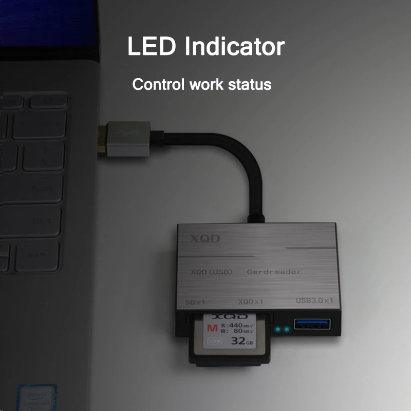 Картридер XQD SD(HC) 500 МБ/с./с высокоскоростная камера XQD2.0 SD USB3.0 HUB набор адаптеров для