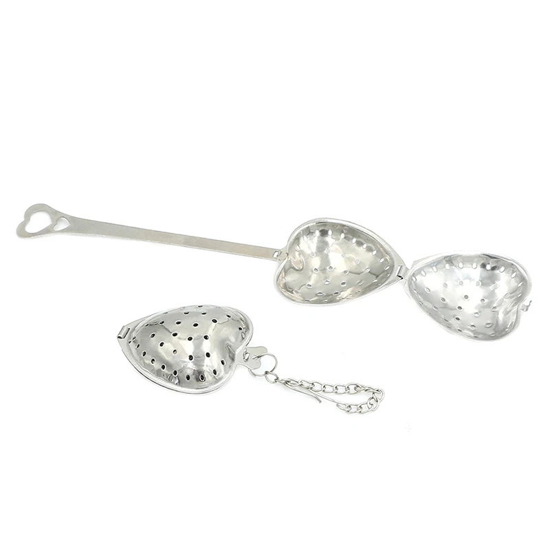 Нержавеющая сталь Прекрасный Сердце в форме звезды Чай Infuser Фильтр для чая