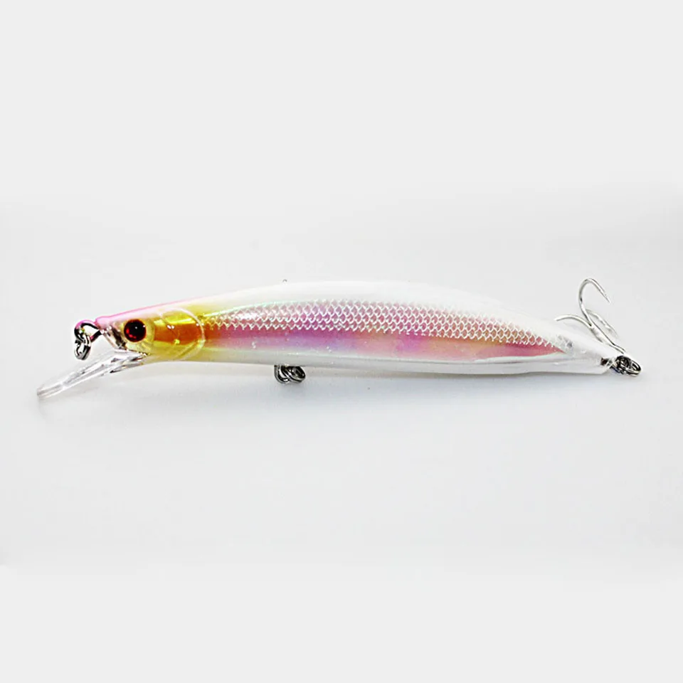 GoByGo 1 шт. Minnow приманки для ловли рыбы 14 см 22 г 2 # крючки станок и Рыба гольян