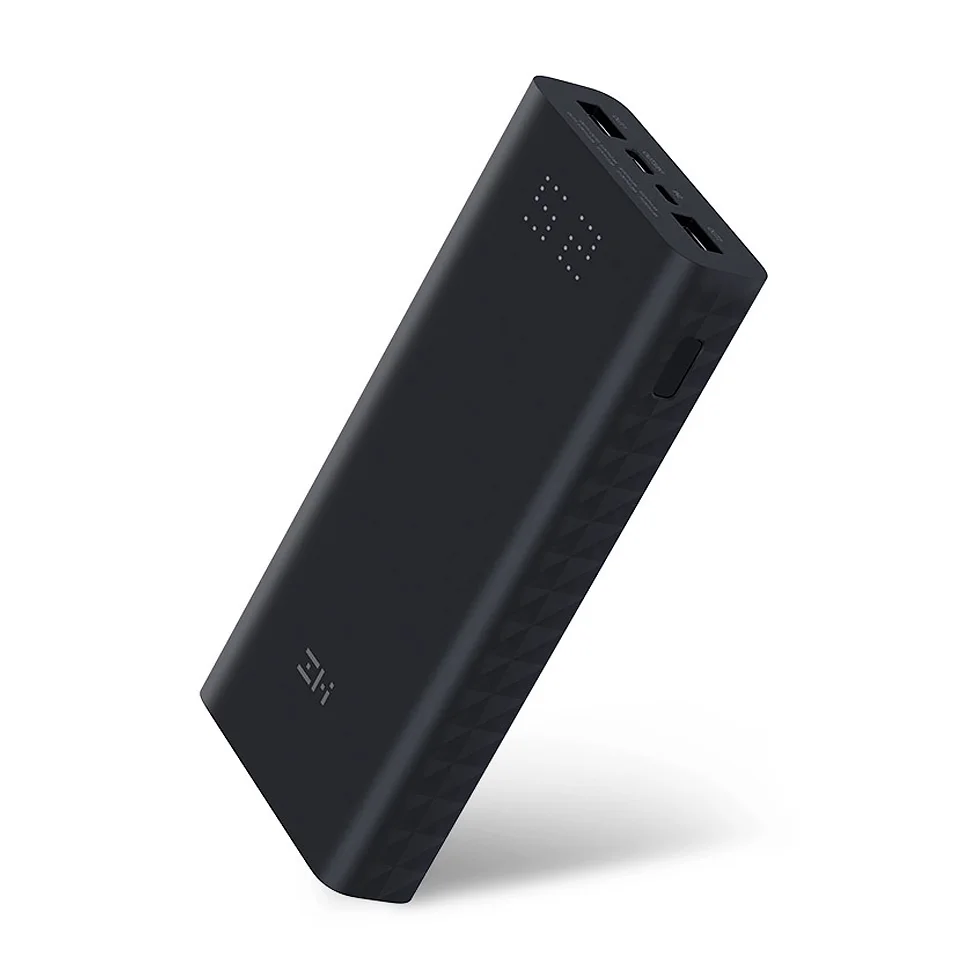 QB822 ZMI power Bank 20000 мАч Быстрая зарядка 3,0 20000 мАч Внешний аккумулятор зарядное устройство для мобильного телефона QB821 QB822 - Цвет: QB822