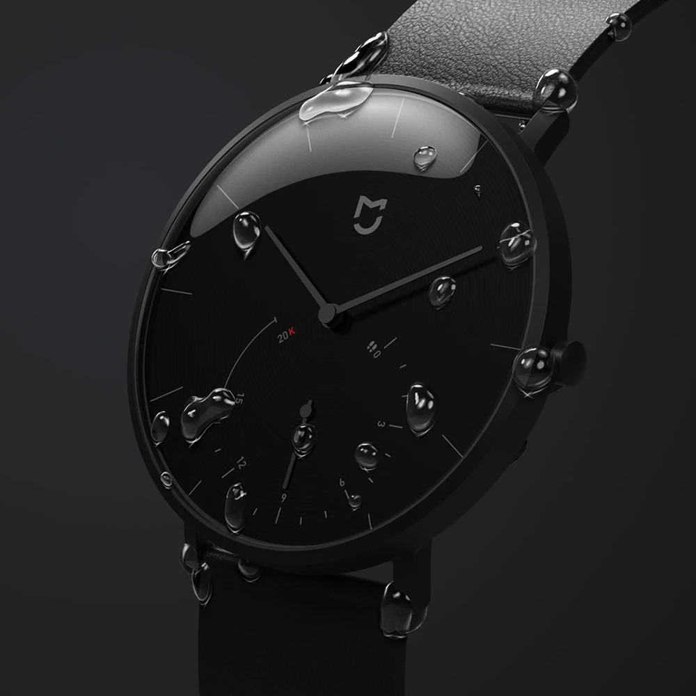 Original Xiaomi Mijia Quartz Smart Watch Bluetooth 4.0 Intelligent Reminder Pedometer Mechanical IP67 Waterproof Smartwatch | Электроника