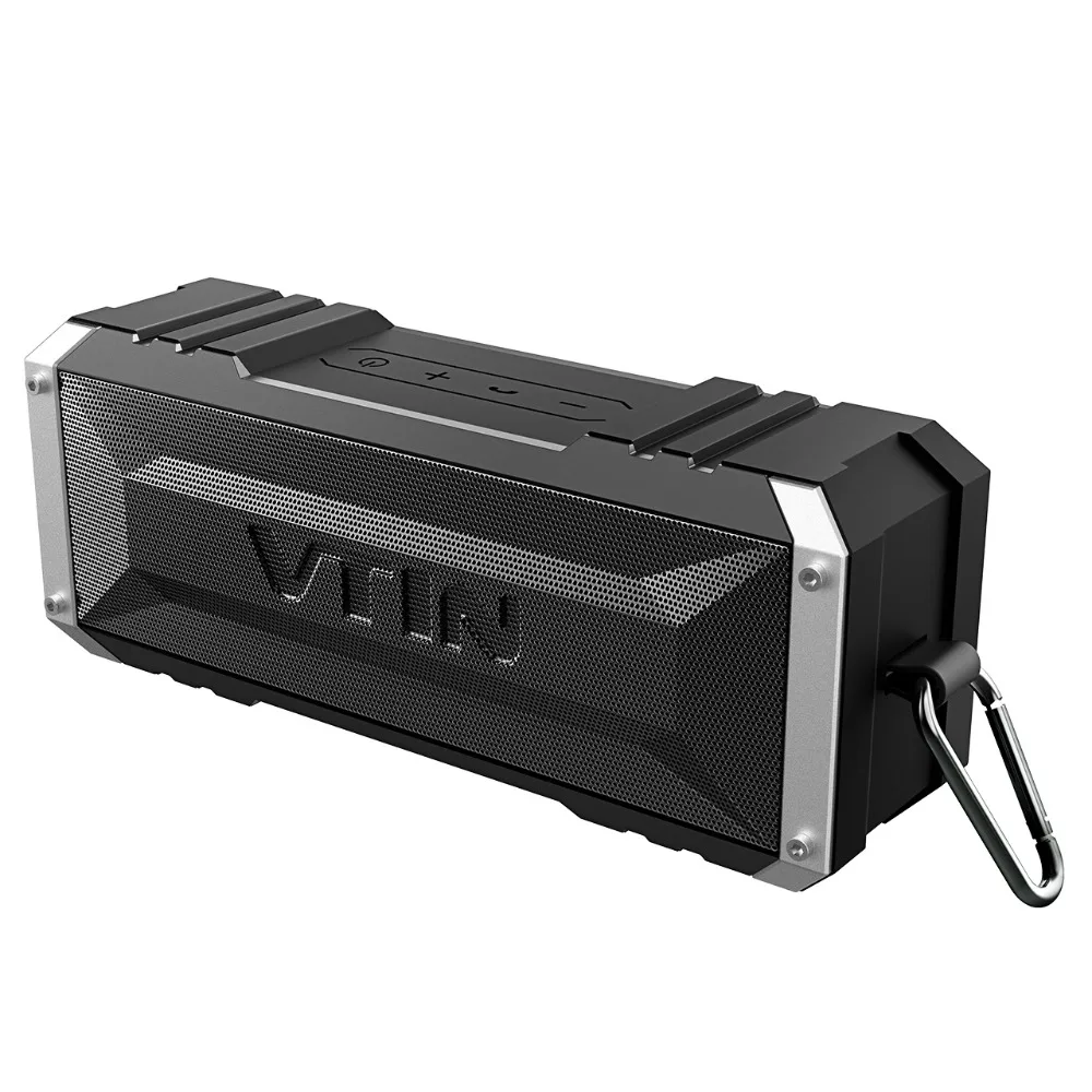 VTIN Punker Портативный беспроводной Bluetooth динамик 20 Вт Выход двойной 10 Вт драйверы Открытый водонепроницаемый динамик с микрофоном для смартфонов