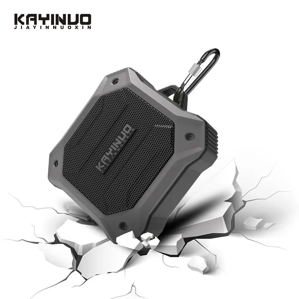 KAYINUO Мини Портативный 5,0 bluetooth беспроводной динамик Водонепроницаемый IPX7 динамик с микрофоном TWS стерео hands free колонки бас