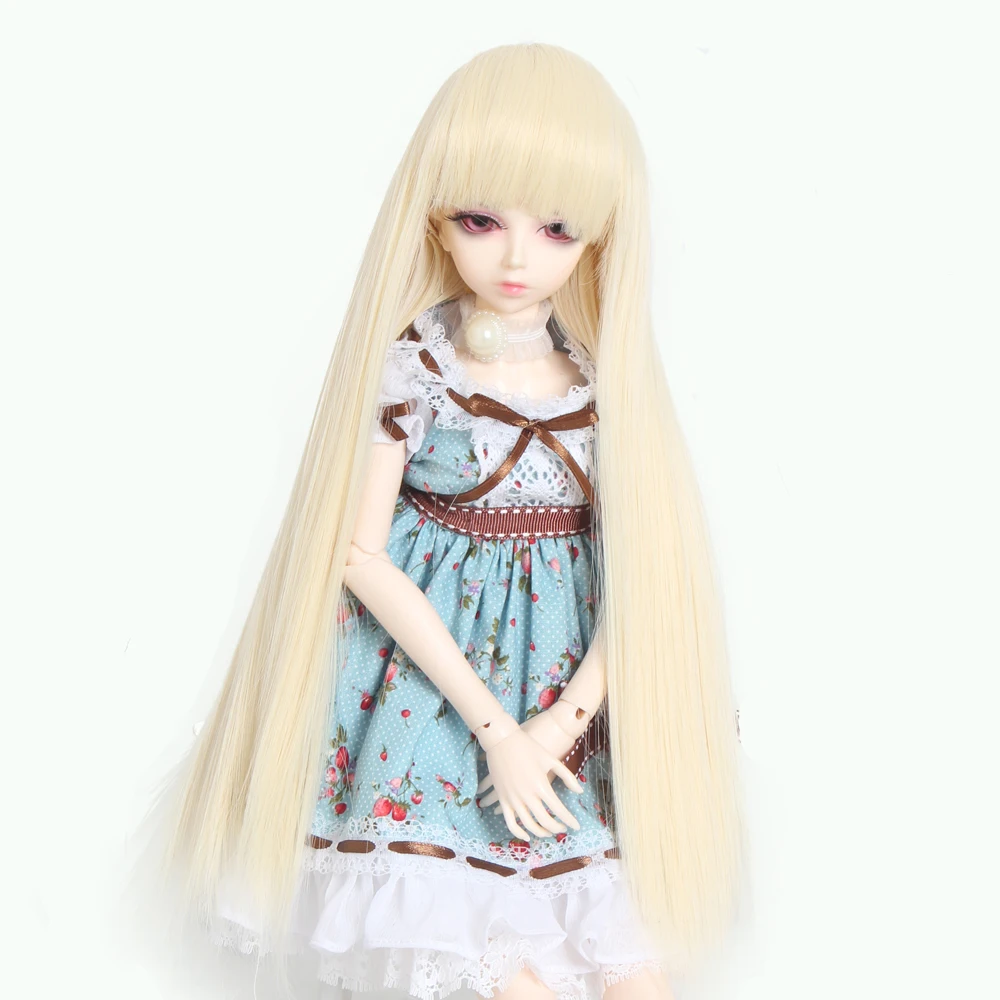 Волосы для BJD/DD/SD/MSD/YOSD/Blyth кукла высокотемпературная проволока длинные цвета