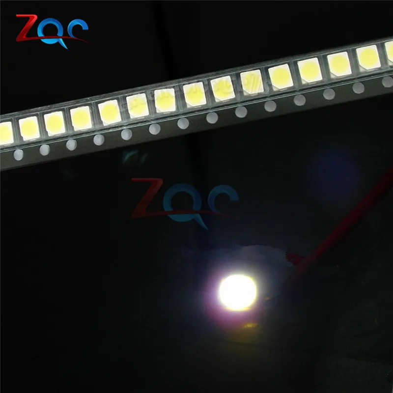100 шт. 3528 белый желтый синий супер яркий светодиодный Диод 1210 SMD 20 мА|smt led|smt smdsmt 2 |