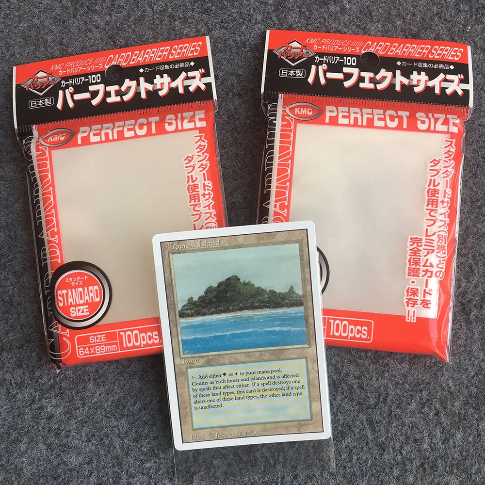 Защитные рукава для карт KMC защитные TCG PKM 100 шт./упак.|card sleeve protector|card sleeveskmc card sleeves |