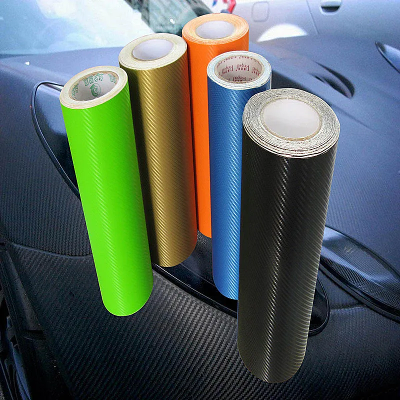 

1pcs 30cm X 127cm DIY Car Style 3D Carbon Fiber Texture Matte Self Adhesive Vinyl Sticker Car Wrap Sticker Decal Film Sheet