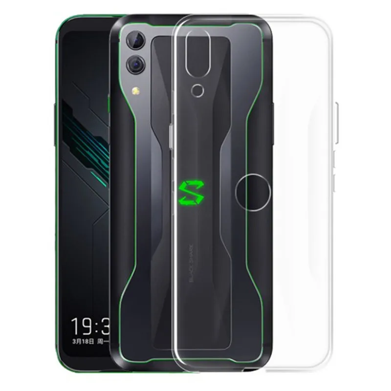 Для Xiaomi Black Shark 2 Pro 1 Helo Gaming Phone силиконовый чехол защитный прозрачное жесткое