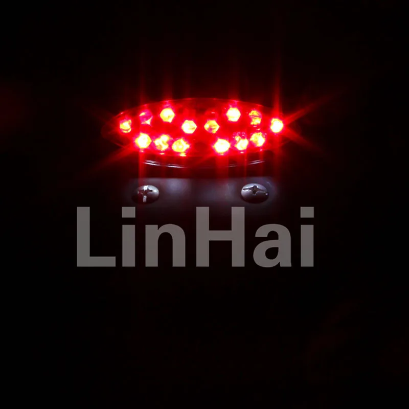 Задсветильник фонарь для мотоцикла задний 14 светодиодов 1 шт.|tail light|led motorcyclemotorcycle