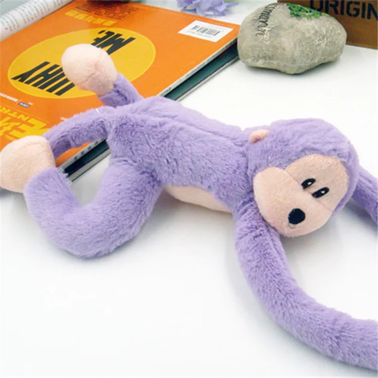 4 шт./компл. длинные руки обезьянка мягкие куклы детские плюшевые игрушки спящие