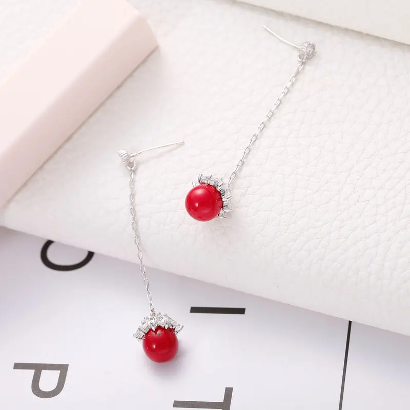 Женские серьги гвоздики с большим жемчугом|earrings with big pearls|stud earringslong stud earrings |