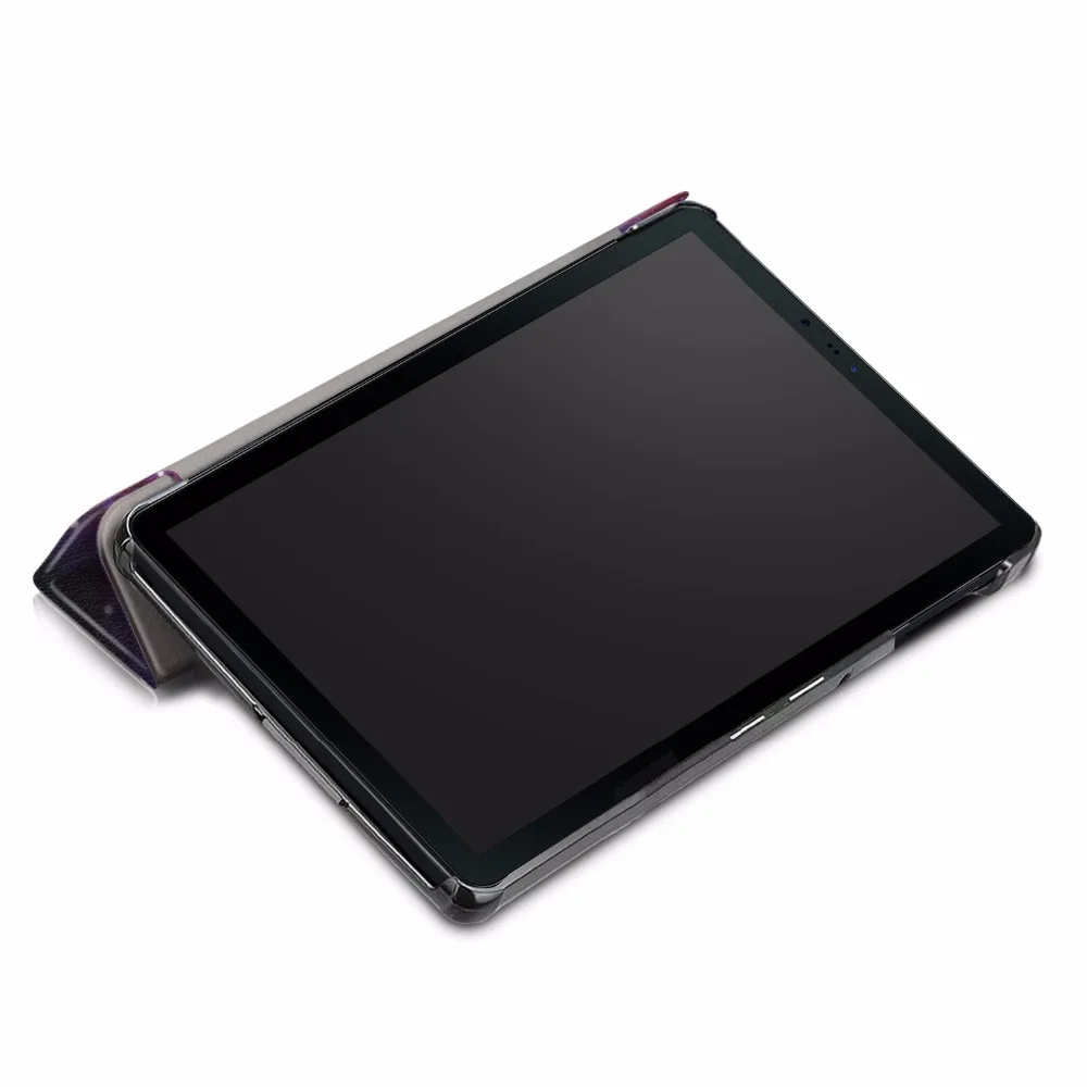 Модный чехол для Samsung Galaxy Tab S4 10 5 T830 T835 T837 умный складной кожаный с магнитной