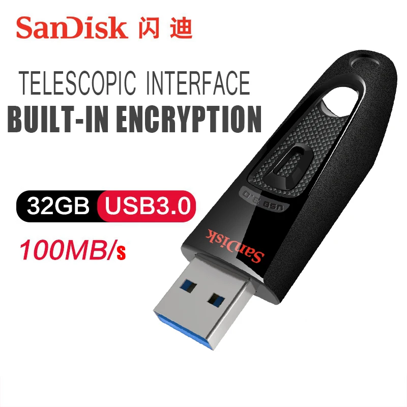 SanDisk флеш накопитель USB 3 0 16 ГБ 32 64 128 256 ГБ|sandisk usb|u diskusb 3.0 flash drive |