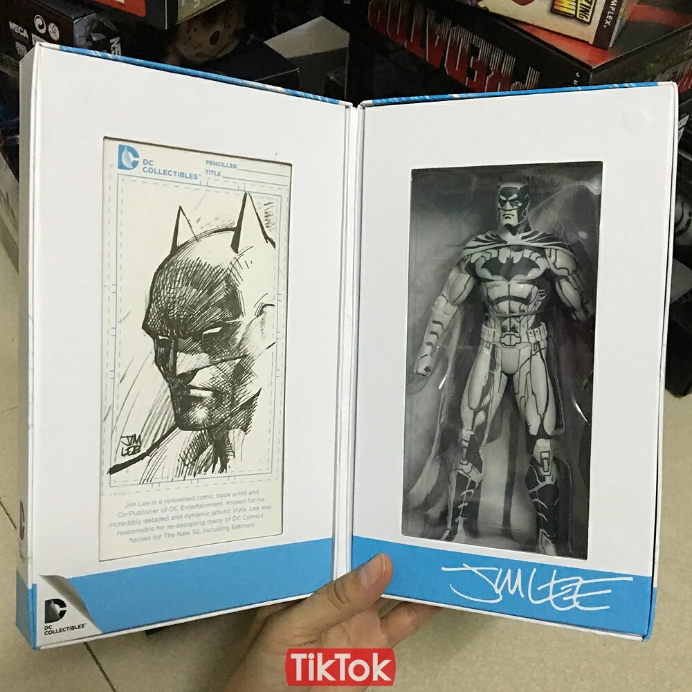 Комиксы скетч Супермен Бэтмен Blueline Edition мультяшная игрушка фигурка модель кукла
