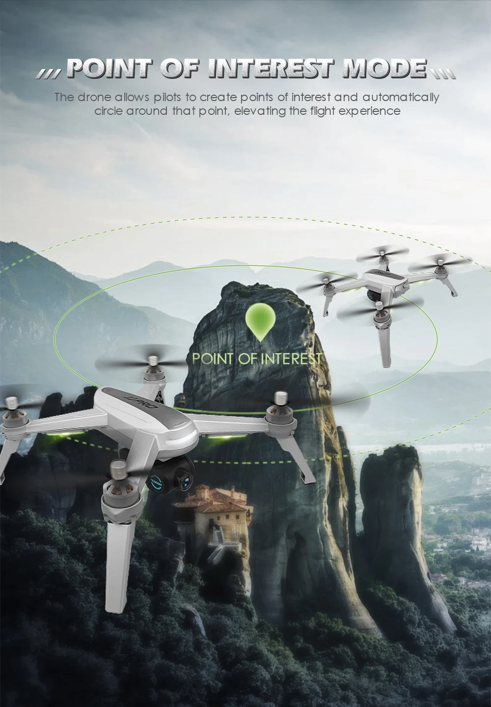 5G WiFi FPV Бесщеточный селфи 1080 P широкоугольная HD камера gps позиционирование складной Радиоуправляемый Дрон Квадрокоптер RTF Профессиональный беспилотник