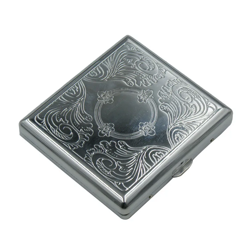Hold 20 pcs Smoker Cigarette Case high quality Smoking Tool Box Maker Tobacco case Pattern Random | Дом и сад