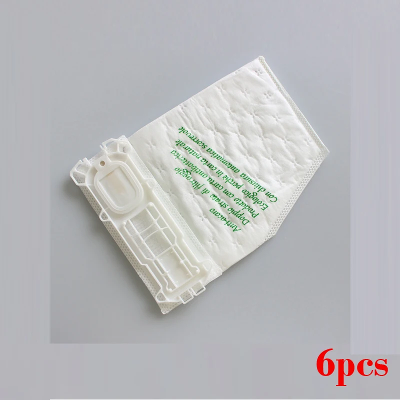 Пылесборники 6 шт./лот для Vorwerk VK135 VK136 FP135 FP136 VK369 KOBOLD135 KOBOLD136|vacuum cleaner dust bag|dust bagcleaner