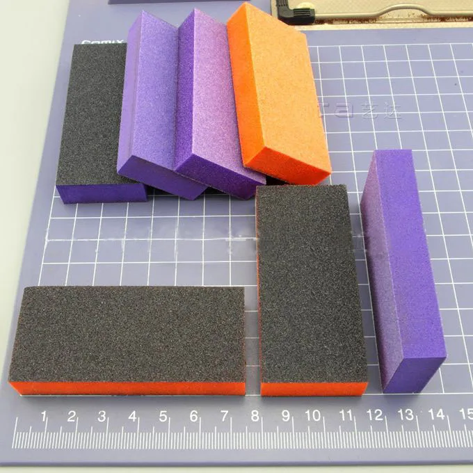 10 шт./лот мини блок буфер для ногтей губка одноразовая пилка инструмент