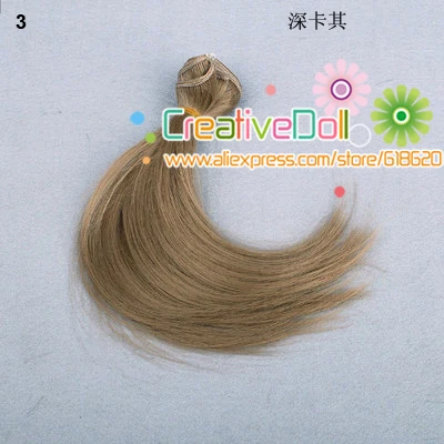Бесплатная доставка 10 см BJD/SD кукольные волосы/DIY куклы прямые волосы/парики