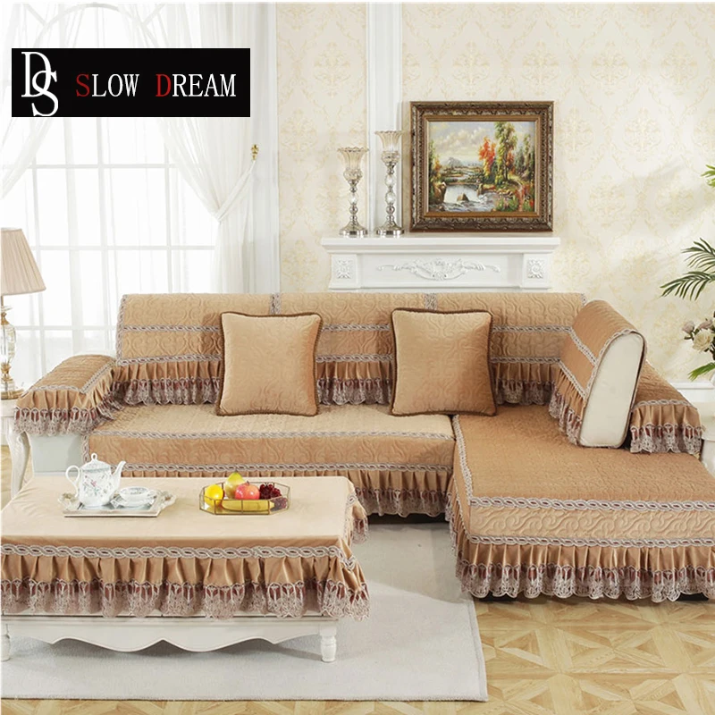 Sofa Cover Coffee скандинавский диван роскошный для гостиной современный плед угловой