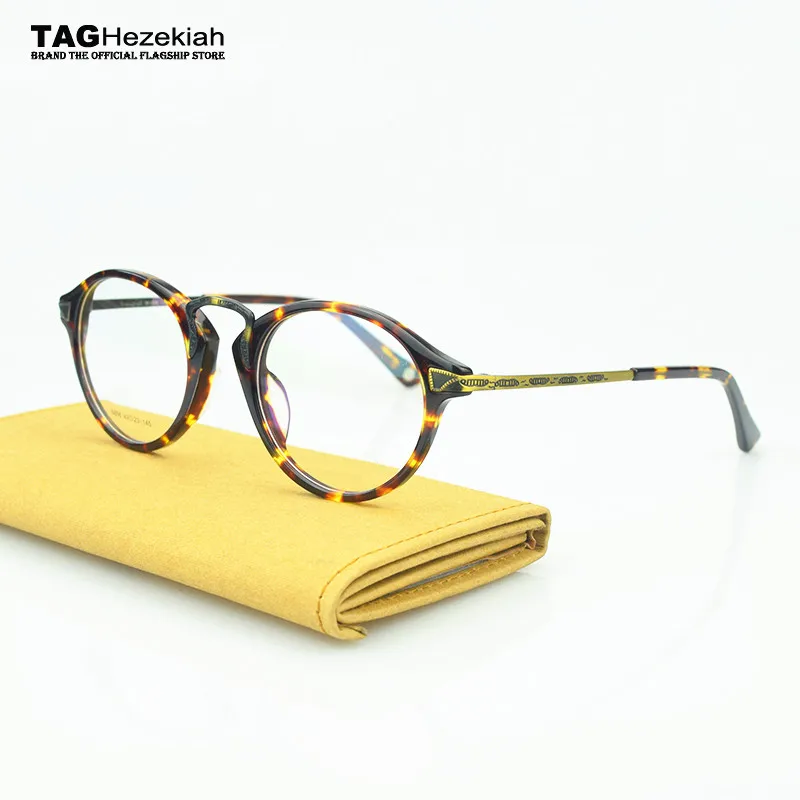 2017 брендовые ретро очки в оправе женские полосы градусов класса близорукость по