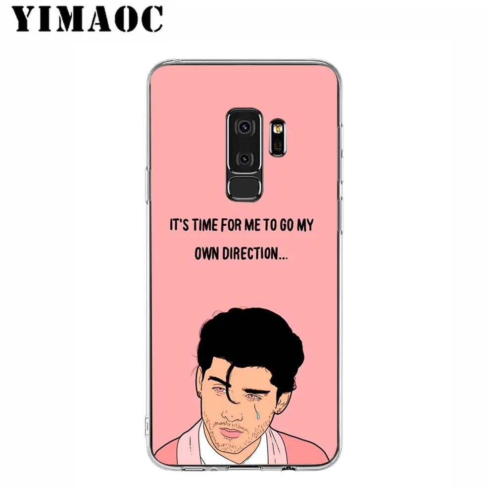 Yimaoc Зайн Малик 1D Мягкий силиконовый чехол для телефона samsung Galaxy S10 S10E S9 S8 плюс S7 S6
