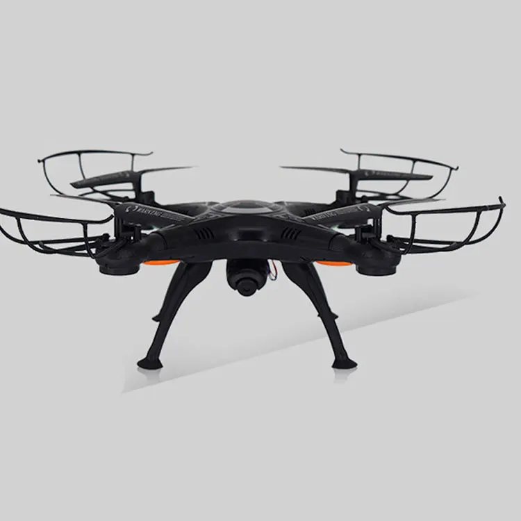 Abbyfrank X5C Радиоуправляемый Дрон аэроплан камера 0.3MP HD Drone 2,4 г RC самолет игрушки 4 CH 6 Ось дистанционного Управление гироскоп Quadcopter плоскости - Цвет: black